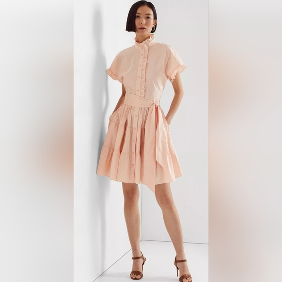 Lauren Ralph Lauren Dresses & Skirts - ⭐️ ✨️HOST PICK✨️ Ralph Lauren Ruffle Shirtdess